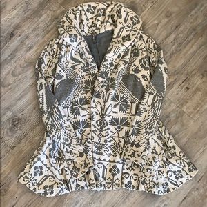 Free People Knit Bird Cardigan size XS